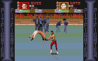 Pit-Fighter atari screenshot