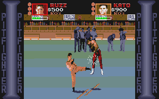 Pit-Fighter atari screenshot