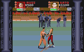 Pit-Fighter atari screenshot