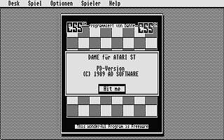 PKS-Dame — screenshot 1