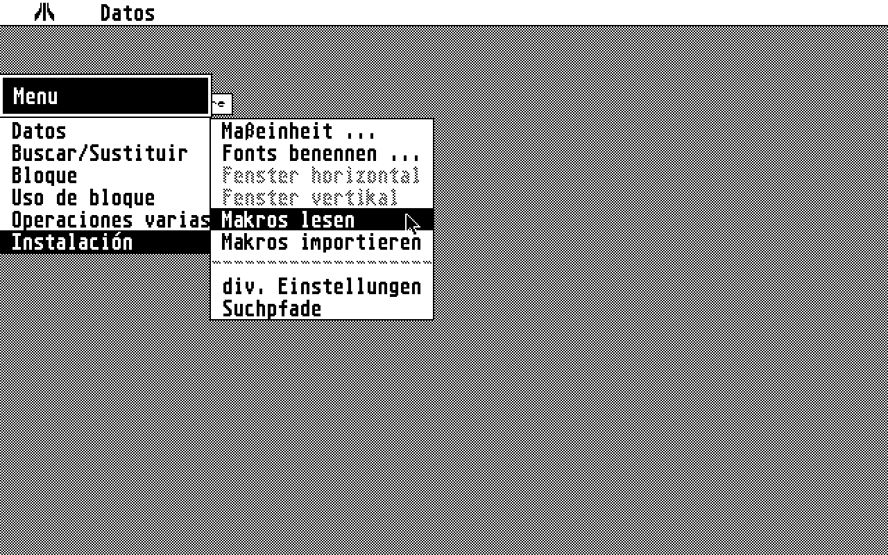 PKS-Write atari screenshot