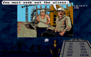 Plan 9 from Outer Space atari screenshot