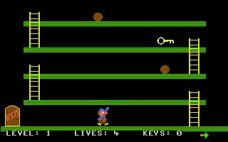 Platform Capers atari screenshot