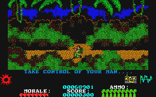Platoon atari screenshot
