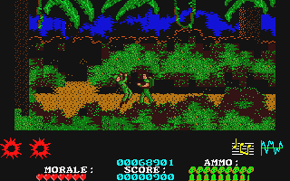 Platoon atari screenshot