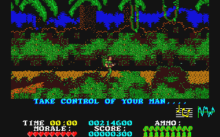 Platoon atari screenshot