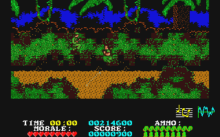Platoon atari screenshot