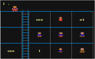 Play and Read - Prof Plays a New Game atari screenshot