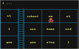 Play and Read - Prof Plays a New Game atari screenshot
