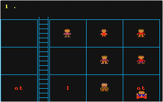 Play and Read - Prof Plays a New Game atari screenshot