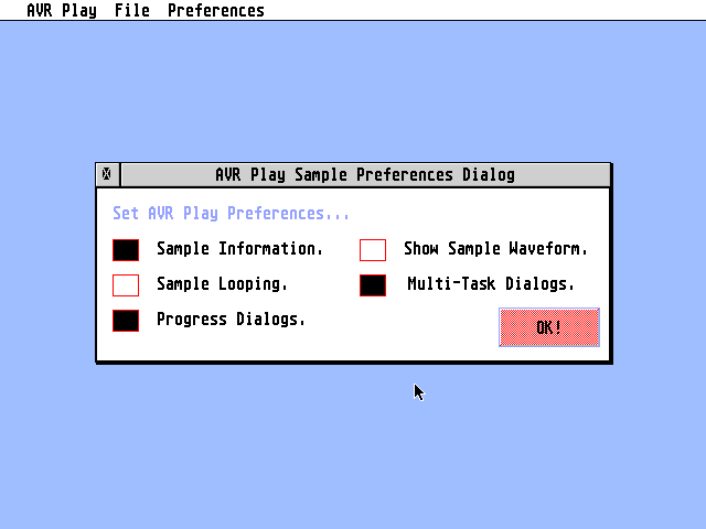 Play AVR atari screenshot