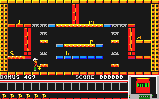 Play Spell atari screenshot