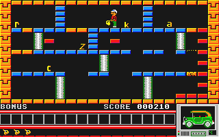 Play Spell atari screenshot