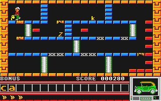Play Spell atari screenshot