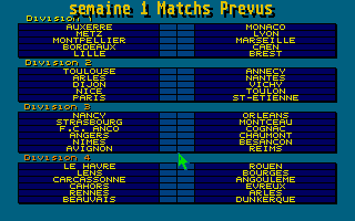 Player Manager atari screenshot