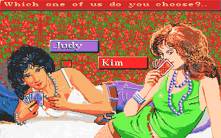 Playhouse Strip Poker atari screenshot