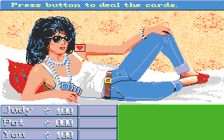 Playhouse Strip Poker atari screenshot