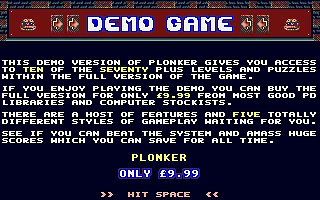 Plonker — screenshot 1