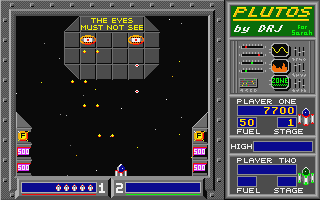 Plutos atari screenshot