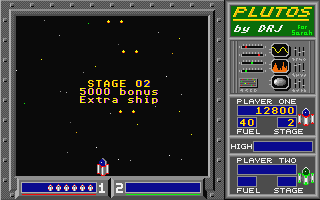Plutos atari screenshot