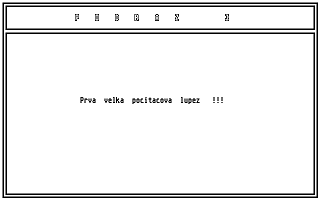 Podraz atari screenshot