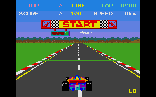 Pole Position atari screenshot