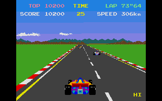 Pole Position atari screenshot