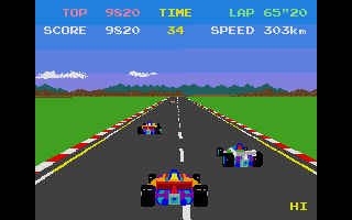 Pole Position atari screenshot