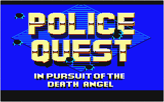 Police Quest I - In Pursuit of the Death Angel — screenshot 1