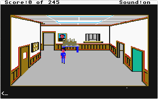 Police Quest I - In Pursuit of the Death Angel atari screenshot