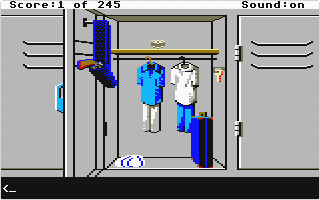 Police Quest I - In Pursuit of the Death Angel atari screenshot