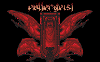 Poltergeist Demo atari screenshot