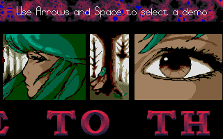 Poltergeist Demo atari screenshot