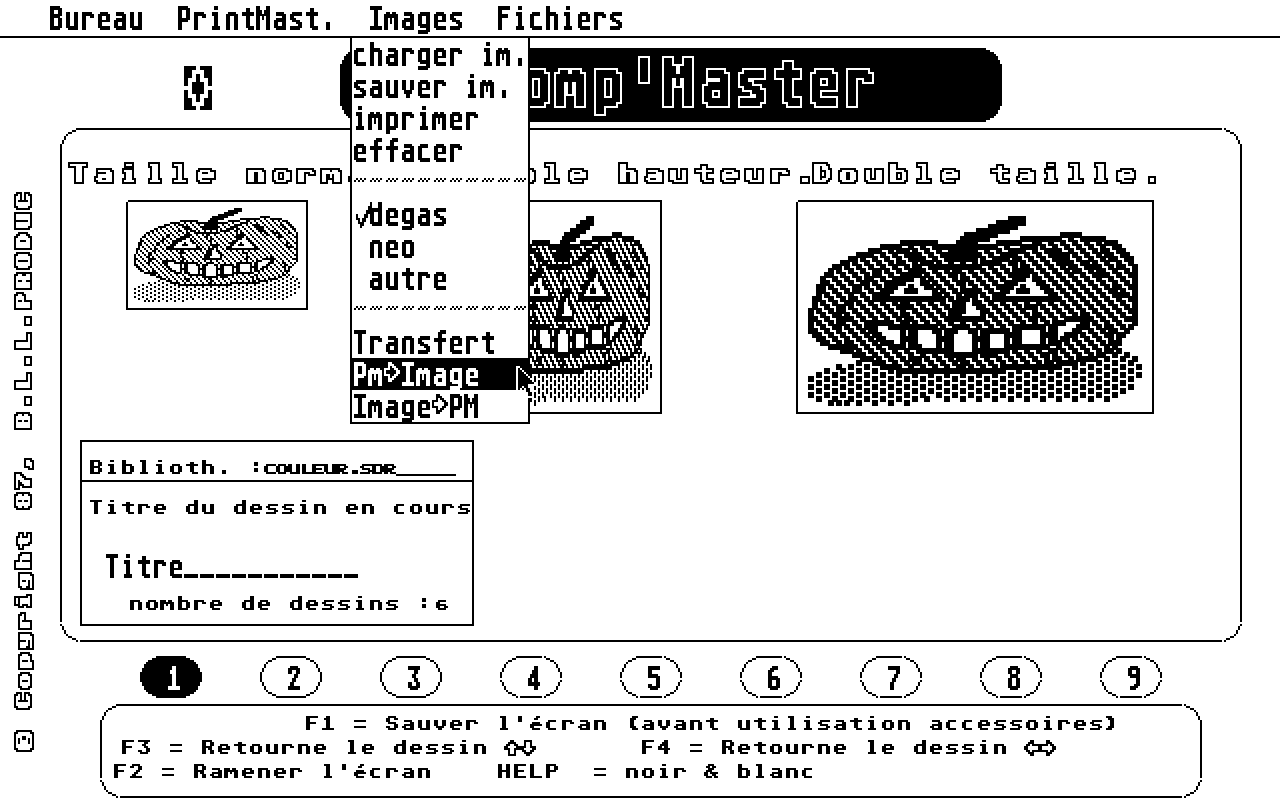 Pomp Master atari screenshot