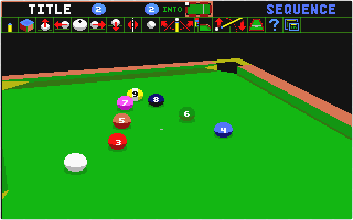 Pool (Archer Maclean's) atari screenshot