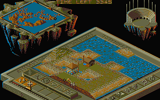 Populous II - Trials of the Olympian Gods atari screenshot