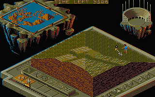Populous II - Trials of the Olympian Gods atari screenshot