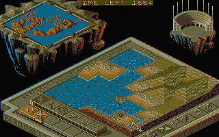 Populous II - Trials of the Olympian Gods atari screenshot