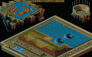 Populous II - Trials of the Olympian Gods atari screenshot