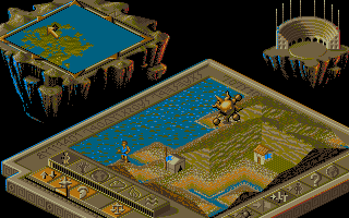 Populous II - Trials of the Olympian Gods atari screenshot