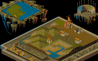 Populous II - Trials of the Olympian Gods atari screenshot