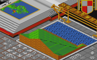 Populous: The Promised Lands atari screenshot