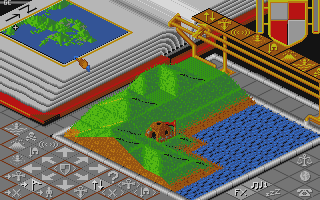 Populous: The Promised Lands atari screenshot