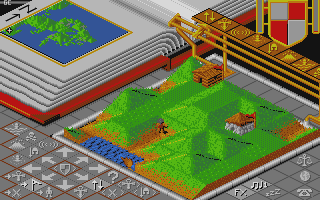 Populous: The Promised Lands atari screenshot