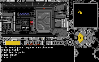 Portes du Temps (Les) atari screenshot