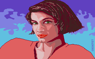 Portraits and Cartoons atari screenshot