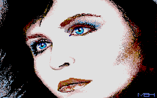 Portraits and Cartoons atari screenshot