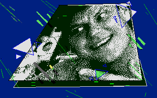 Portraits and Cartoons atari screenshot
