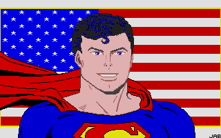Portraits and Cartoons atari screenshot