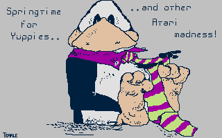Portraits and Cartoons atari screenshot